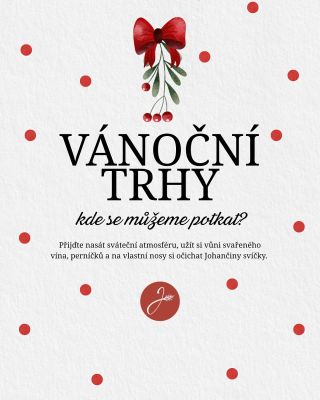 Potkám se s vámi na některém z vánočních trhů?✨🎅🏼🎄 #johancino #johancinysvicky #vanoce #vanoce2025 #vanocnitrhy...